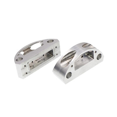 High precision CNC milling aluminum lamp parts manufacturing with custom service